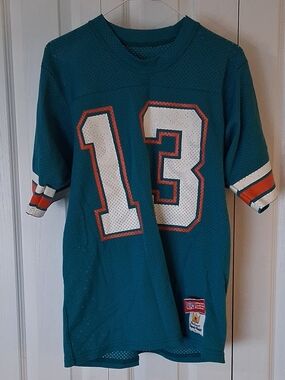 Dan Marino Dolphins Mesh Jersey Large